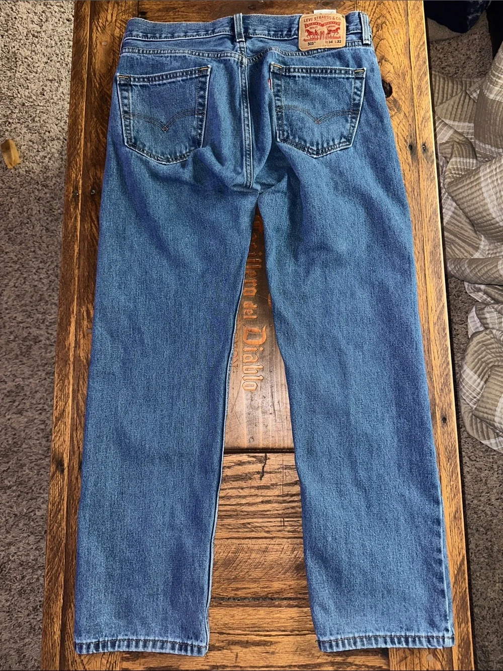 Levi's 505 Straight Jeans